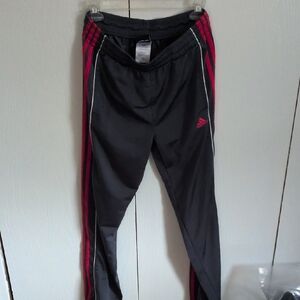 Boys Gray & Red Sweatpants